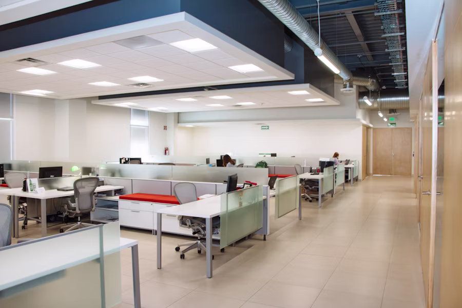 Clean, tidy office workspace in Newtownards